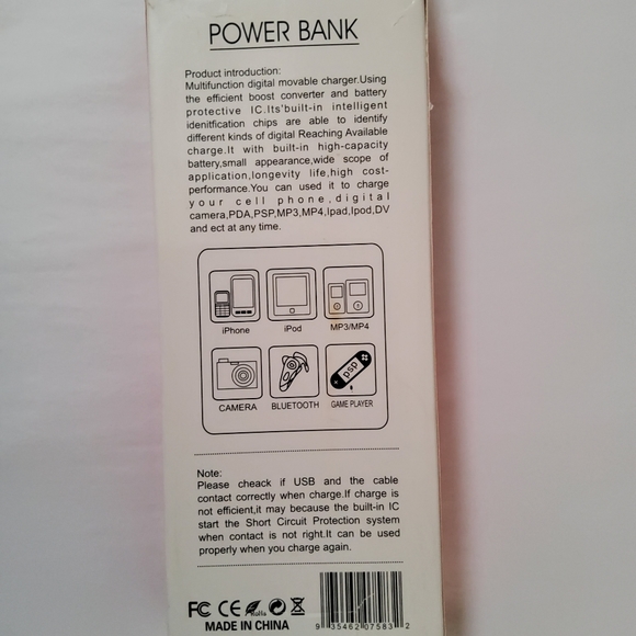 POWER BANK External Power Tube New - Picture 3 of 7